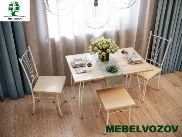 Стол обеденный №1 Дуб сонома от магазина Мебельвозов в Нижнем Новгороде