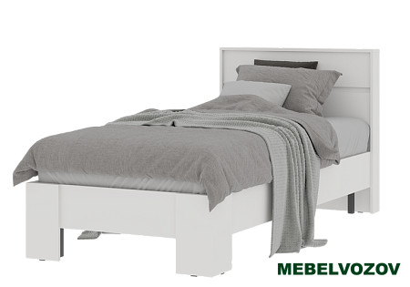 ХЕЛЕН КР 01 Кровать 900 (БЕЛЫЙ) от магазина Мебельвозов в Нижнем Новгороде