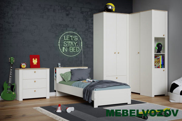 Модульная детская Джастин. Комплект 3 - фото, картинки на сайте mebelvozov.ru в Нижнем Новгороде Модульная детская Джастин. Комплект 3 детальное изображение от магазина mebelvozov.ru в Нижнем Новгороде