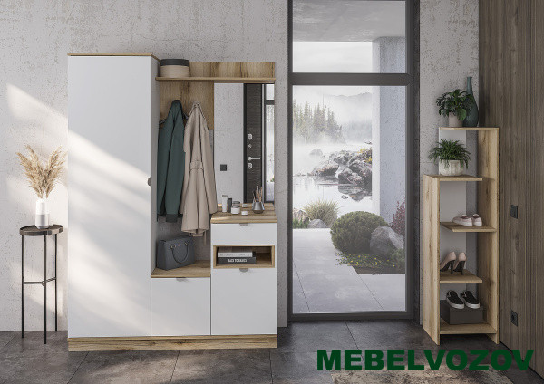 Прихожая ЮККИ. Комплект 2 от магазина Мебельвозов в Нижнем Новгороде