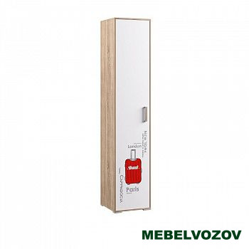 Пенал Бланка (Фасад белый с фотопечатью) от компании Мебельвозов в Нижнем Новгороде