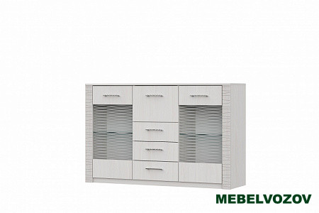 "Гамма 20" Комод - витрина Серия №4 от магазина Мебельвозов в Нижнем Новгороде