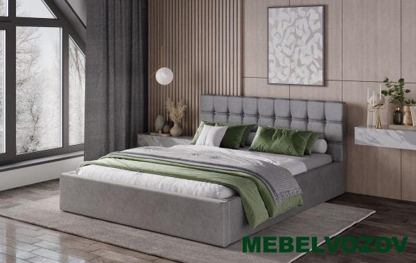 АНДРОМЕДА  кровать КР-001 с ОРТОПЕДОМ 1600 от магазина Мебельвозов в Нижнем Новгороде