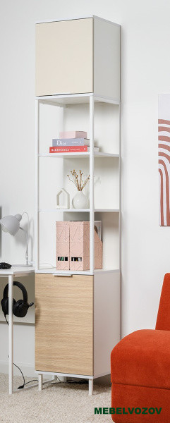 Марвэл Стеллаж 16.426 (Белый PE шагрень) детальное изображение от магазина mebelvozov.ru в Нижнем Новгороде