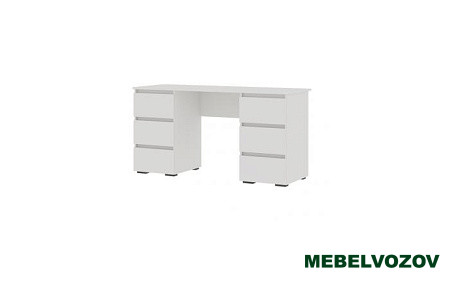 ХЕЛЕН ПС 02 Письменный стол (БЕЛЫЙ) детальное изображение от магазина mebelvozov.ru в Нижнем Новгороде