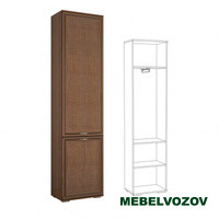 Пенал платяной с выдвижной штангой ЛШ-2 Ливорно (орех донской) от компании Мебельвозов в Нижнем Новгороде