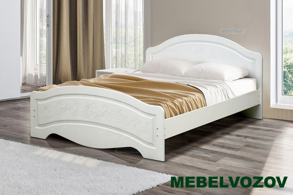 Кровать "Венеция 4" 1600 МДФ матовый от магазина Мебельвозов в Нижнем Новгороде