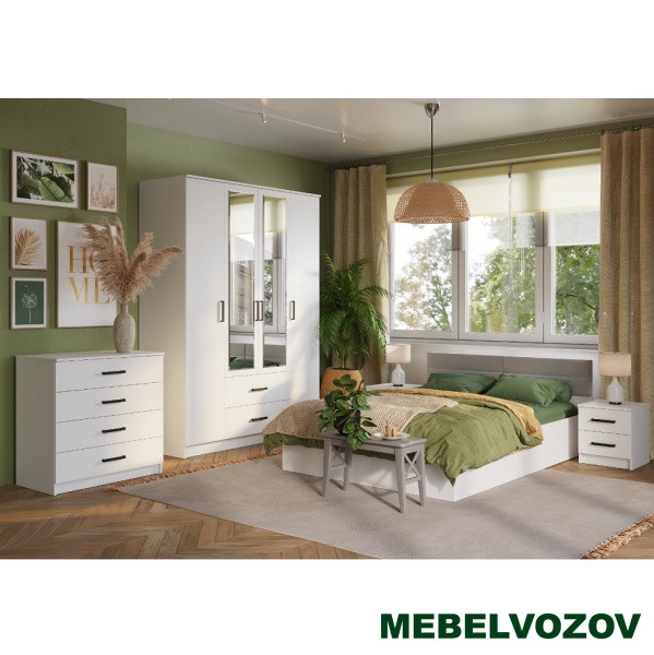 Спальный гарнитур Фьюжн. Комплект 1 от магазина Мебельвозов в Нижнем Новгороде