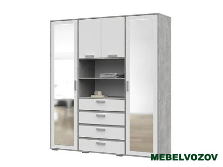 ДЕНВЕР ШК 02 Шкаф с зеркалом от компании Мебельвозов в Нижнем Новгороде