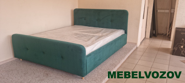 фото Интерьерная кровать Холи с подъемным механизмом от магазина Мебельвозов в Нижнем Новгороде Интерьерная кровать Холи с подъемным механизмом от магазина Мебельвозов в Нижнем Новгороде