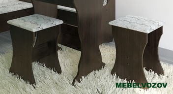 Табурет с мягким сидением 2шт Трапези Тессера(Бодега темный) от магазина Мебельвозов в Нижнем Новгороде