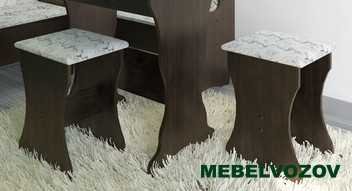 Табурет с мягким сидением 2шт Трапези Тессера(Бодега темный) от магазина Мебельвозов в Нижнем Новгороде