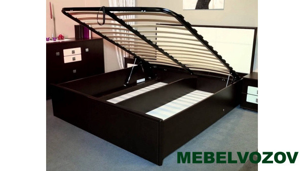 Кровать с подъемным механизмом двуспальная 1600+2.2 АМЕЛИ ЛЮКС 201  от магазина Мебельвозов в Нижнем Новгороде