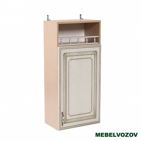 Шкаф навесной с открытой полкой 400 Анжелика (высота 920) фото от Мебельвозов в Нижнем Новгороде