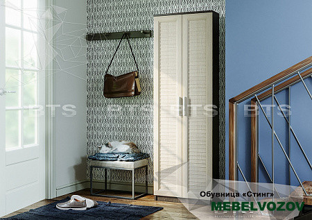 Обувница Стинг 4 секции (венге/дуб атланта) от магазина Мебельвозов в Нижнем Новгороде