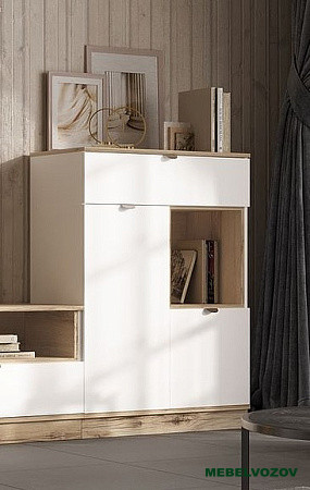 ЮККИ КМ 800 Комод 1 ящик от магазина Мебельвозов в Нижнем Новгороде