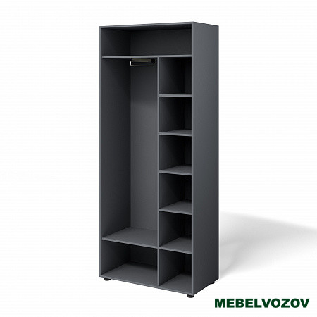 Шкаф Мини-Лайт МЛ-9 (графит/дуб золотой крафт) от компании Мебельвозов в Нижнем Новгороде