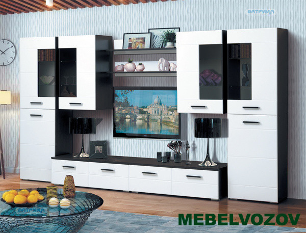 Гостиная Грация 1.2 МДФ матовый от интернет магазина Mebelvozov в Нижнем Новгороде