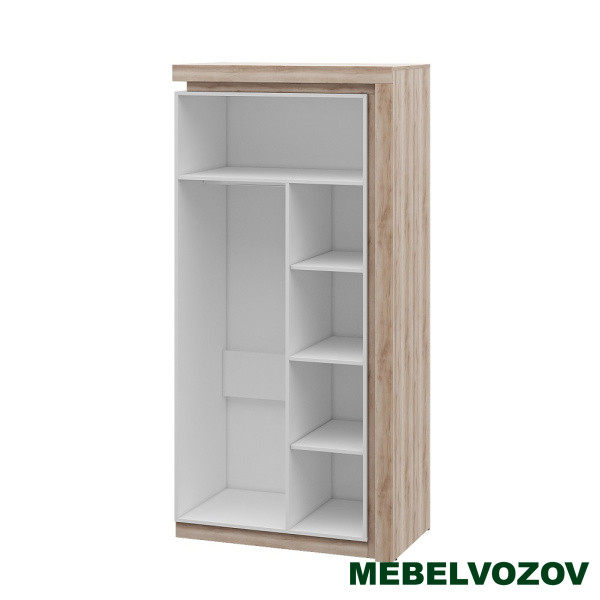 Шкаф двухдверный для одежды Люмен 24 от компании Мебельвозов в Нижнем Новгороде