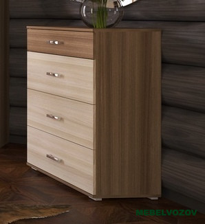 Комод Next 40-2(Ясень шимо темн./Ясень шимо свет) от магазина Мебельвозов в Нижнем Новгороде