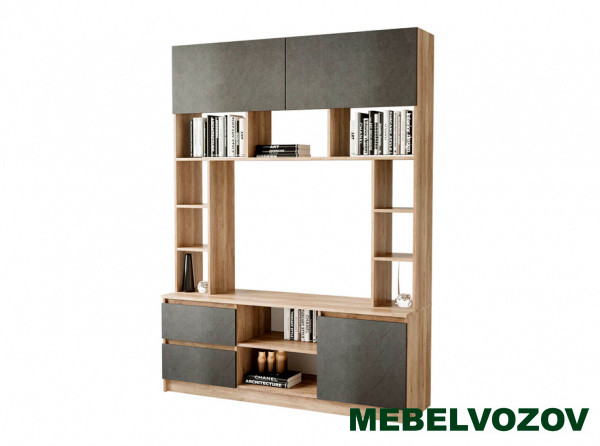 Стенка Центральная секция Прайм от интернет магазина Mebelvozov в Нижнем Новгороде