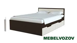 Кровать ГАРМОНИЯ КР 608 с ящиками 900 от магазина Мебельвозов в Нижнем Новгороде