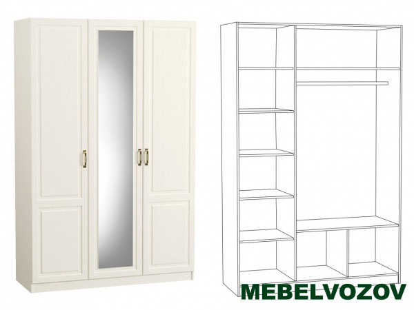 Ливерпуль Шкаф комбинированный 08.45 Н от компании Мебельвозов в Нижнем Новгороде