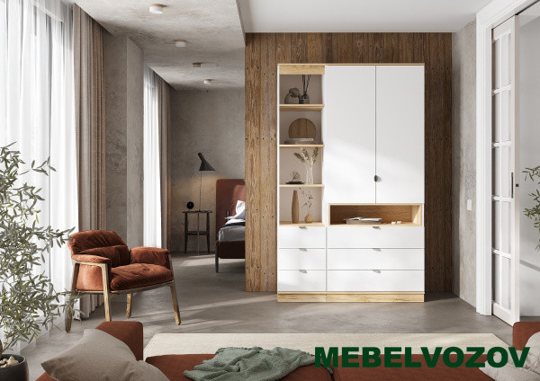 ЮККИ ШК 3Я 900 Шкаф 2х створчатый - фото от компании Мебельвозов в Нижнем Новгороде ЮККИ ШК 3Я 900 Шкаф 2х створчатый от компании Мебельвозов в Нижнем Новгороде