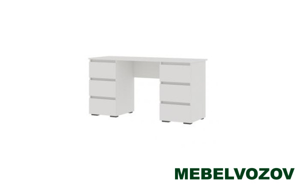 ХЕЛЕН ПС 02 Письменный стол (БЕЛЫЙ) детальное изображение от магазина mebelvozov.ru в Нижнем Новгороде