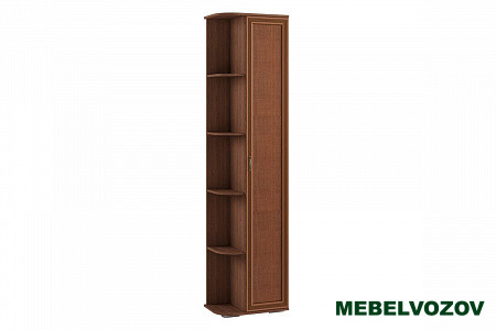 Шкаф торцевой ЛШ-26 Ливорно (орех донской) от компании Мебельвозов в Нижнем Новгороде
