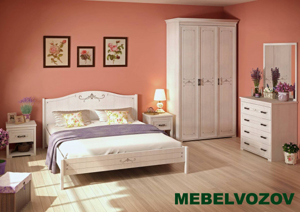 Шкаф распашной Афродита 06 3-х дверный без ЗЕРКАЛА (без карниза) от компании Мебельвозов в Нижнем Новгороде