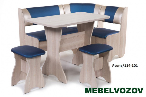 Кухонный уголок Тюльпан Венге/105-101 от магазина Мебельвозов в Нижнем Новгороде