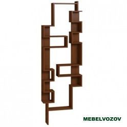 Стеллаж Твист в библиотеку орех шоколадный от Mebelvozov в Нижнем Новгороде