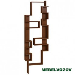 Стеллаж Твист в библиотеку орех шоколадный от Mebelvozov в Нижнем Новгороде