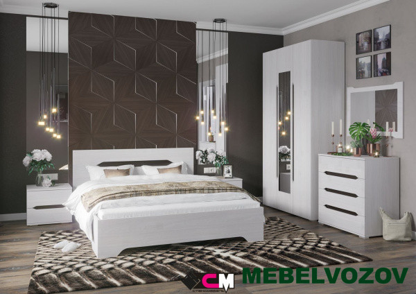 Модульная спальня Валенсия. Комплект 2 от магазина Мебельвозов в Нижнем Новгороде
