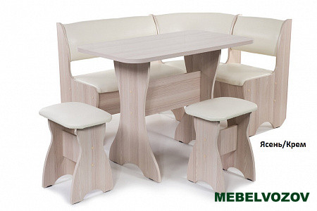 Кухонный Уголок Тюльпан Венге/Крем  от магазина Мебельвозов в Нижнем Новгороде