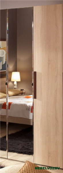 Шкаф с зеркалом для одежды Bauhaus 8  от компании Мебельвозов в Нижнем Новгороде