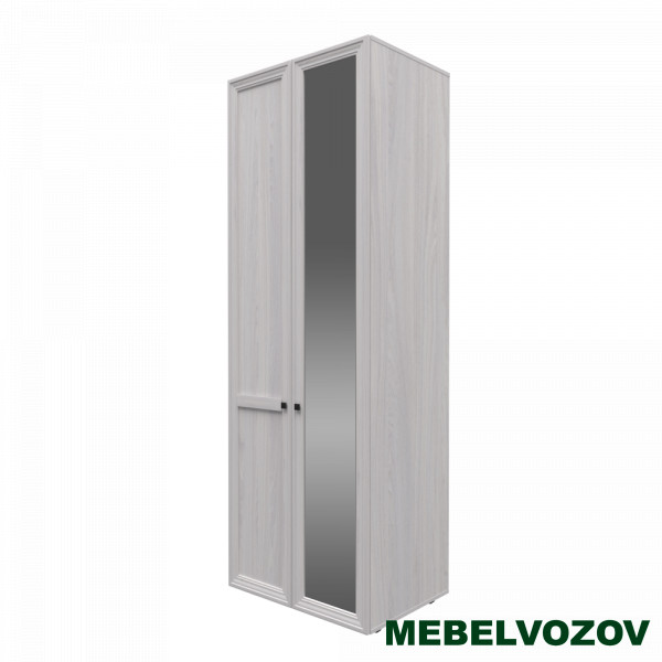 Шкаф для одежды Paola 54 (Фасад Стандарт левый+фасад с зеркалом правый) - фото от компании Мебельвозов в Нижнем Новгороде Шкаф для одежды Paola 54 (Фасад Стандарт левый+фасад с зеркалом правый) от компании Мебельвозов в Нижнем Новгороде
