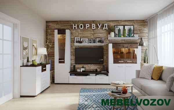 Гостиная Норвуд Комплект 1 от Mebelvozov в Нижнем Новгороде