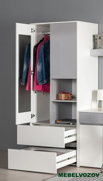 Торонто Шкаф для одежды 13.333 от компании Мебельвозов в Нижнем Новгороде