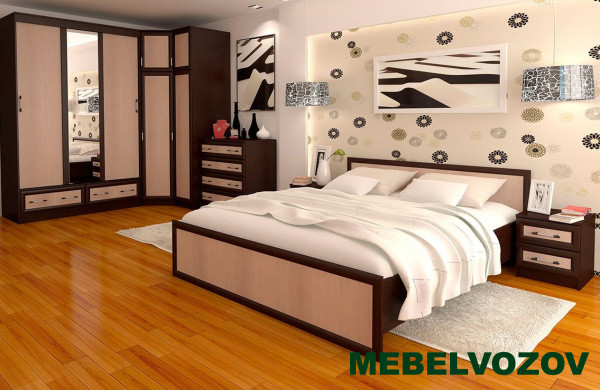  Модульная спальня «Модерн». Композиция 2 от магазина Мебельвозов в Нижнем Новгороде