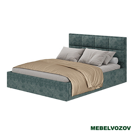 Кровать 160х200 с подъемным механизмом Линда (морская волна) от магазина Мебельвозов в Нижнем Новгороде