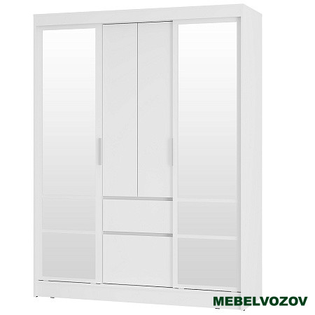 Шкаф-купе "Симпл" ШКК-06 Белый от компании Мебельвозов в Нижнем Новгороде