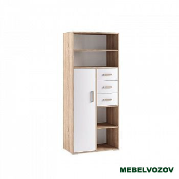 Стеллаж книжный Бланка (Фасад белый) детальное изображение от магазина mebelvozov.ru в Нижнем Новгороде