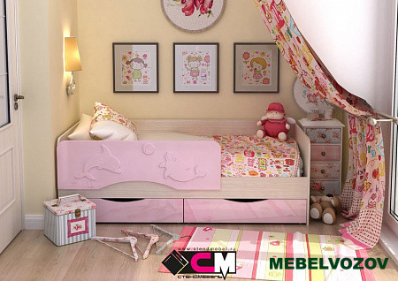 Детская кровать Алиса 1600 детальное изображение от магазина mebelvozov.ru в Нижнем Новгороде