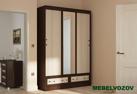 Шкаф-купе 1,50 «Модерн» от компании Мебельвозов в Нижнем Новгороде