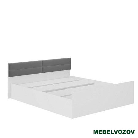 Кровать с настилом ЛДСП Фьюжн КР-18 160х200 от магазина Мебельвозов в Нижнем Новгороде