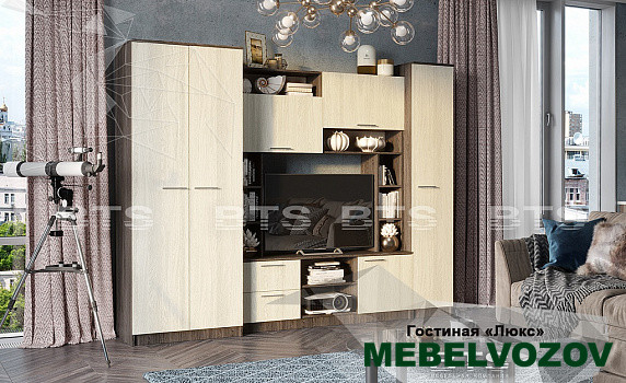 Гостиная Флора Люкс от интернет магазина Mebelvozov в Нижнем Новгороде