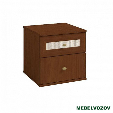 Тумба прикроватная 1 Милана (Орех) от магазина Мебельвозов в Нижнем Новгороде