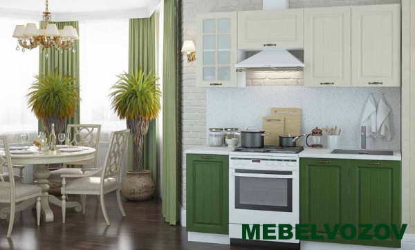 Кухонный гарнитур Мария 1800 (крем/прованс) H=720 от магазина Мебельвозов в Нижнем Новгороде